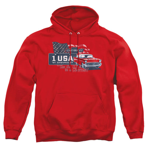 Chevy See the USA Pullover Hoodie
