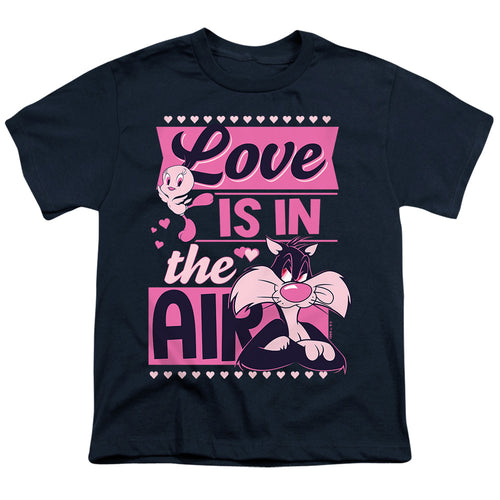 Looney Tunes Valentine'S Day Tweety Sylvester Love In The Air Youth/Toddler T-Shirt