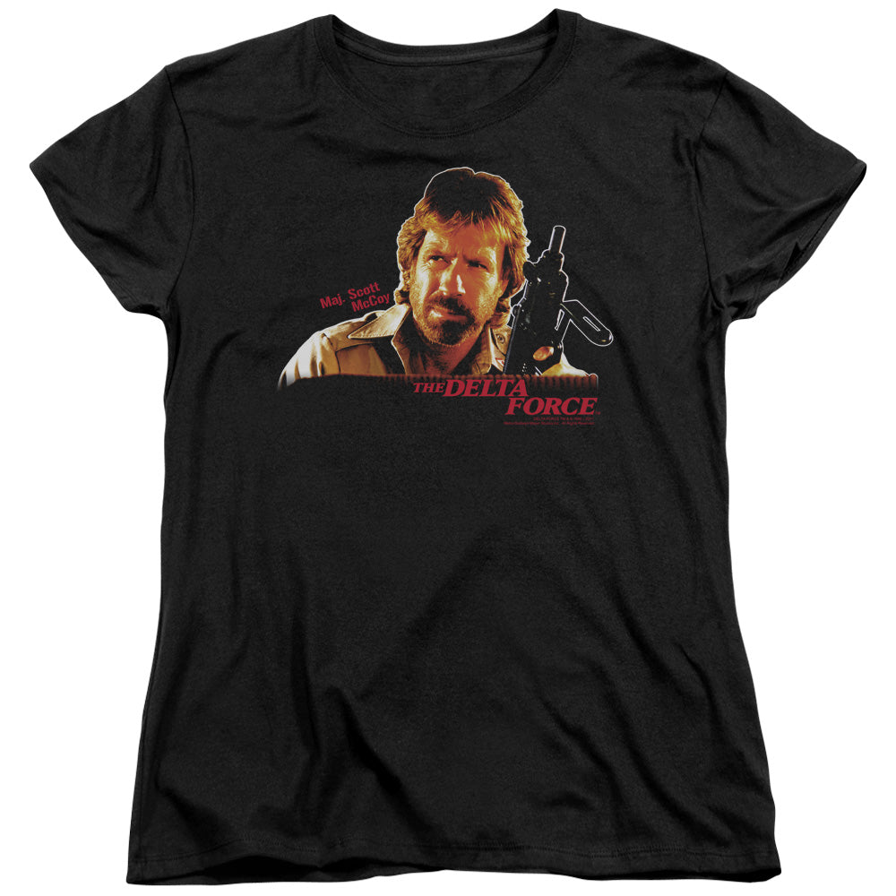 The Delta Force Maj Scott Mccoy Womens T-Shirt