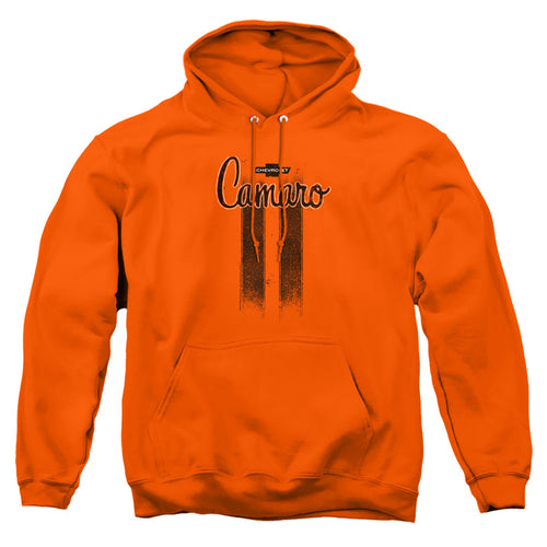 Chevy Camaro Stripes Orange Pullover Hoodie