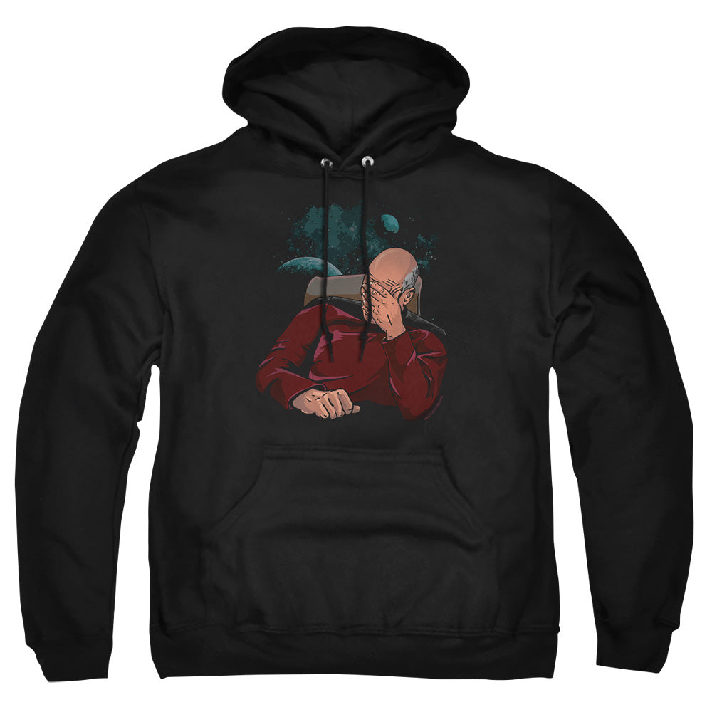 Star Trek Picard Facepalm Pullover Hoodie