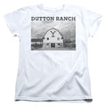 Yellowstone Dutton Ranch Barn Since 1886 Womens T-Shirt