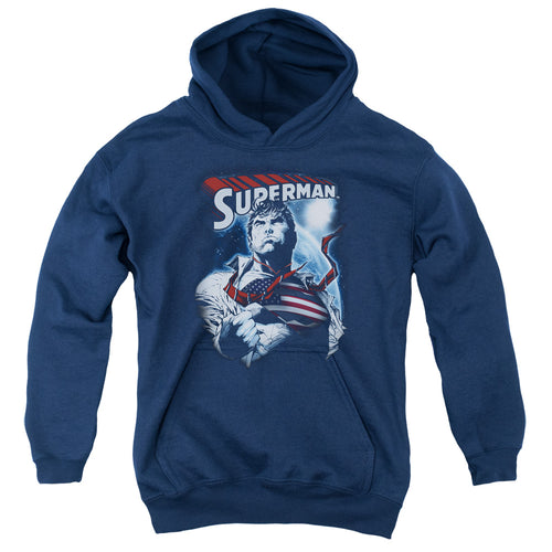 Superman Honor and Protect Youth Hoodie