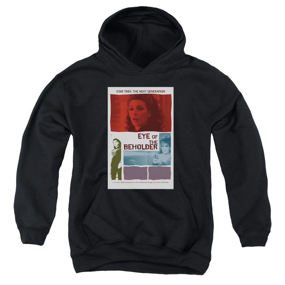 Star Trek Eye of the Beholder Black Youth Hoodie