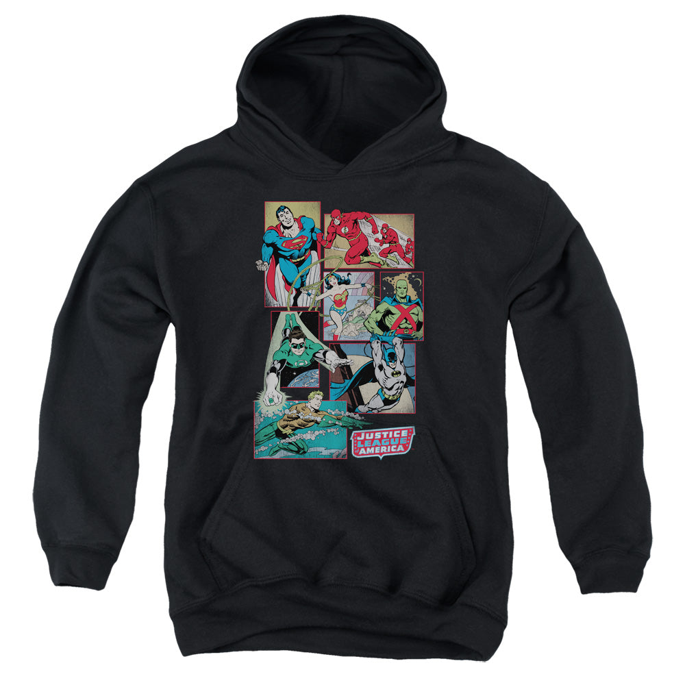 DC Comics Justice League Boxes Youth Hoodie