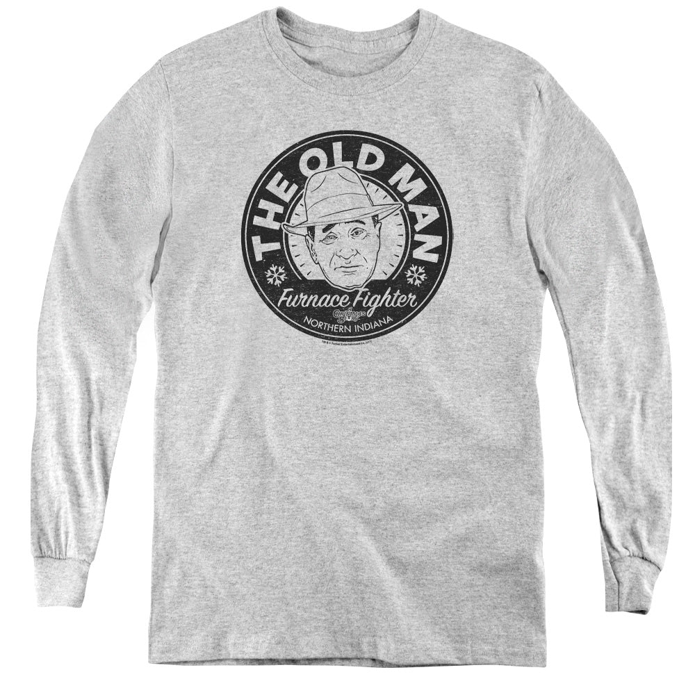 A Christmas Story The Old Man Youth Long Sleeve T-Shirt