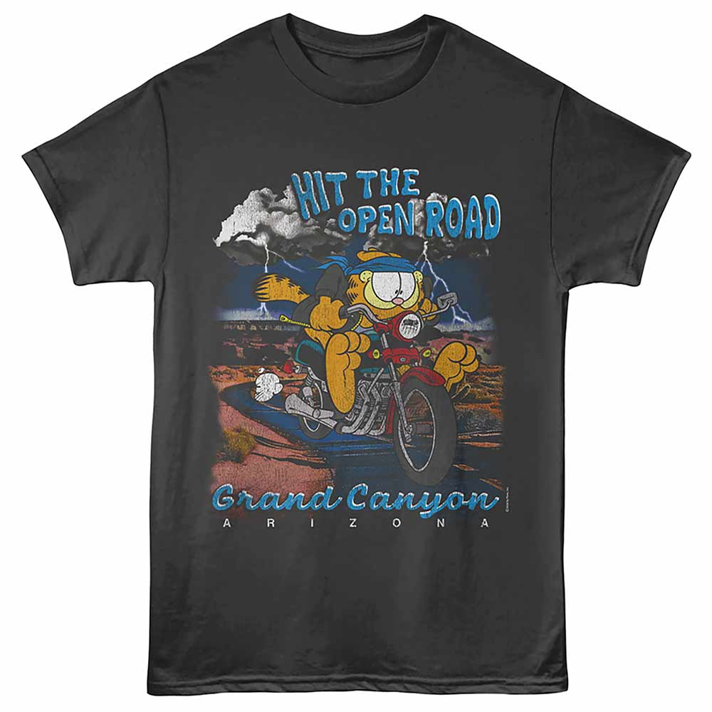 Grand Canyon Garfield t-shirt in smoke