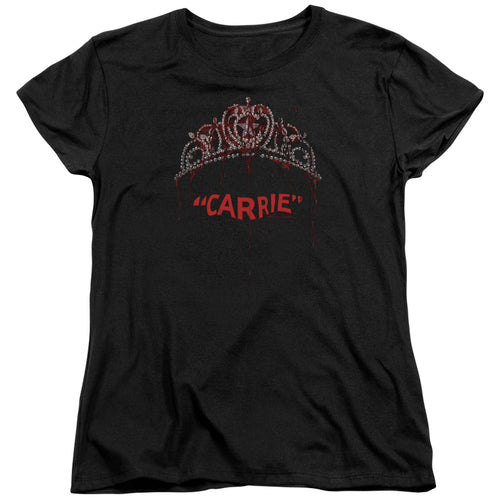 Carrie Prom Queen Womens T-Shirt