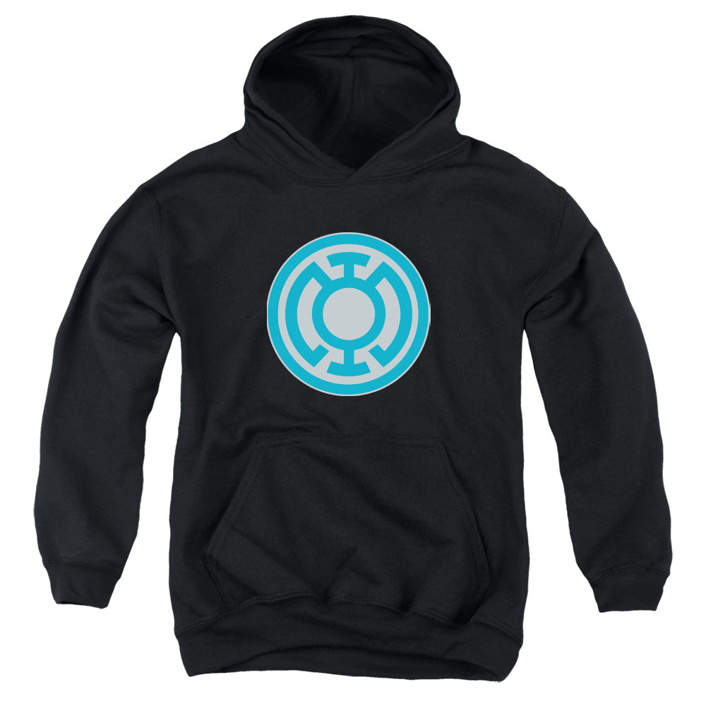 Green Lantern Blue Symbol Youth Hoodie