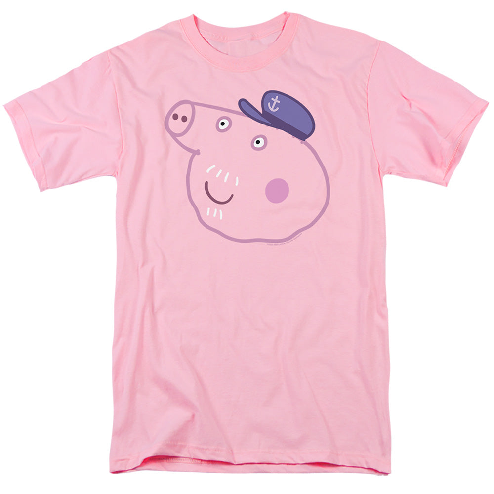 Peppa Pig Pink Out Grandpa Pig Face T-Shirt