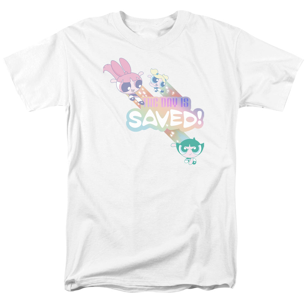 The Powerpuff Girls The Day Is Saved Pastel T-Shirt