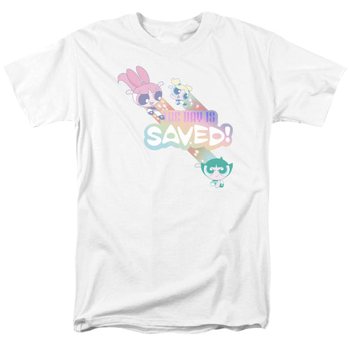 The Powerpuff Girls The Day Is Saved Pastel T-Shirt