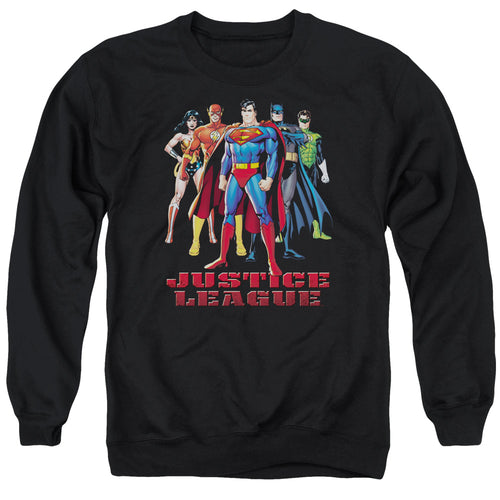 Justice League In League Crewneck Sweatshirt