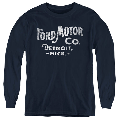 Ford Motor Co Youth Long Sleeve T-Shirt