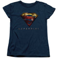 Supergirl Logo Glare Womens T-Shirt