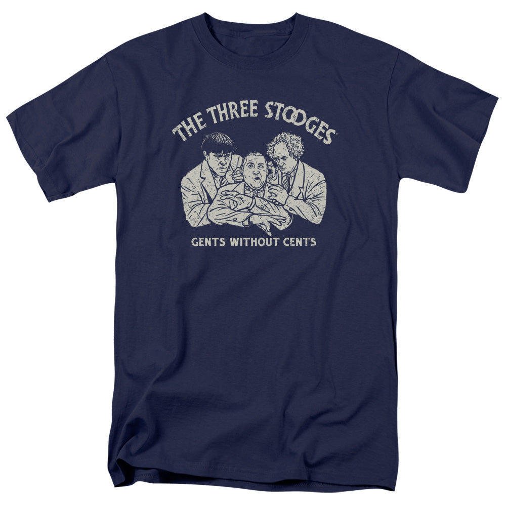 The Three Stooges Gents Without Cents T-Shirt