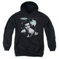 Elvis Presley Teal Portrait Youth Hoodie