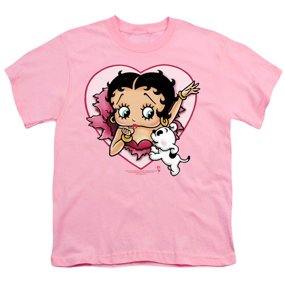 Betty Boop I Love Betty Pink Youth/Toddler T-Shirt
