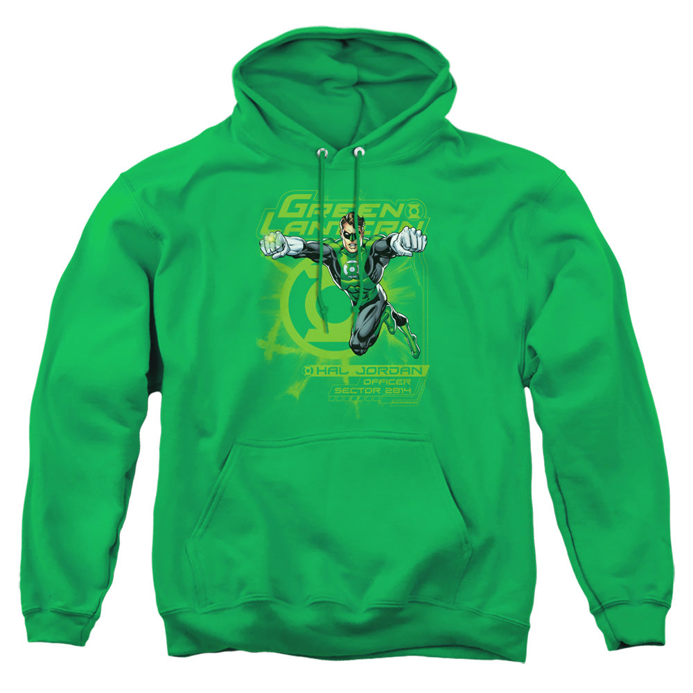 Green Lantern Sector 2814 Pullover Hoodie