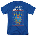 Blue Beetle Stylized Scarab T-Shirt