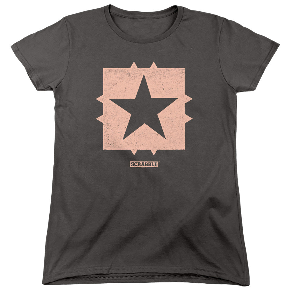 Scrabble Free Space Womens T-Shirt