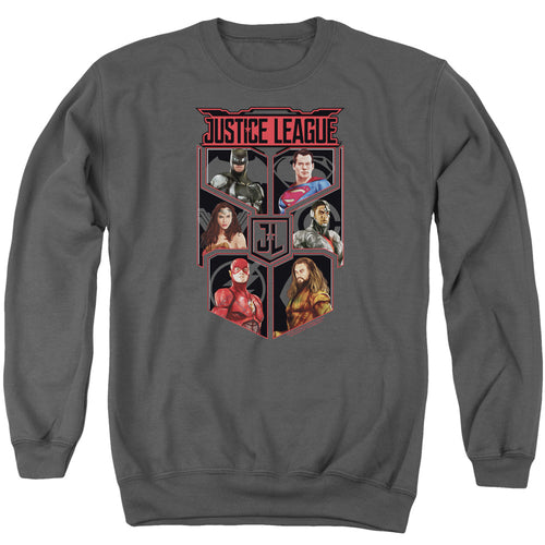 Justice League League Of Six Crewneck Sweatshirt