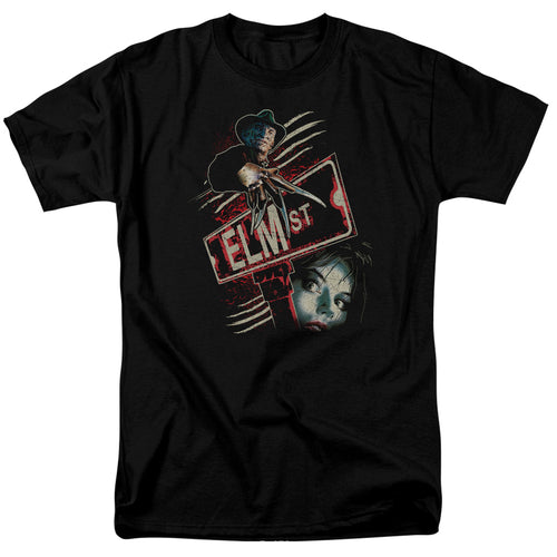 A Nightmare on Elm Street Street Sign T-Shirt