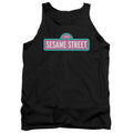 Sesame Street Pink Logo Tank Top