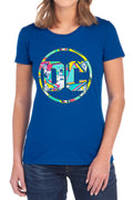Batman 80S Bat Logo Womens T-Shirt