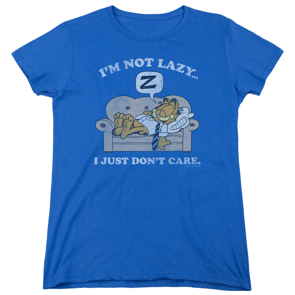 Garfield Not Lazy Womens T-Shirt