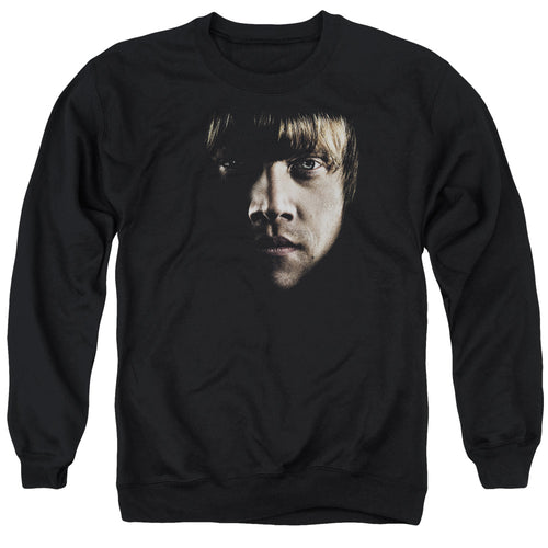 Harry Potter Ron Poster Head Crewneck Sweatshirt