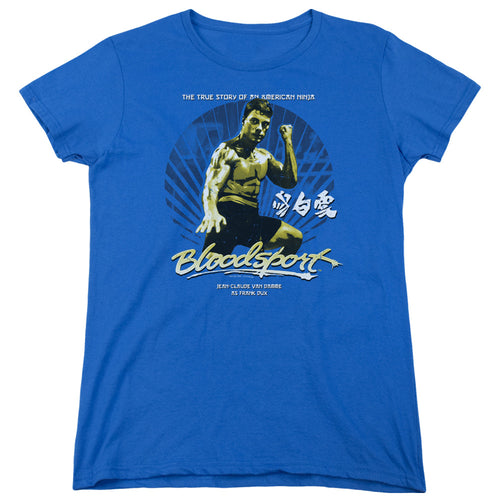 Bloodsport American Ninja Womens T-Shirt