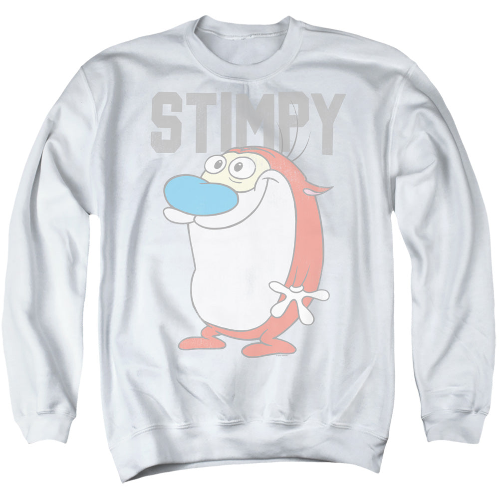 Ren and Stimpy Collegiate Stimpy Crewneck Sweatshirt