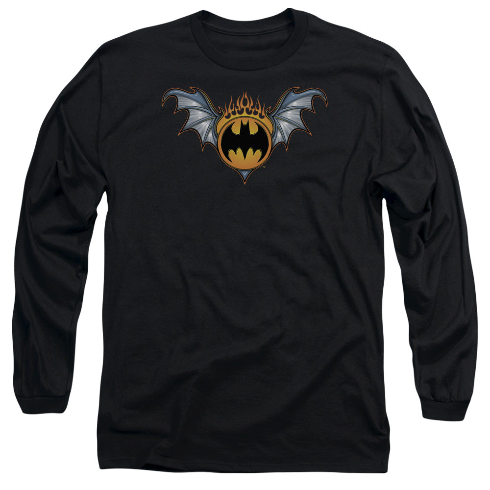 Batman Bat Wings Logo Long Sleeve T-Shirt