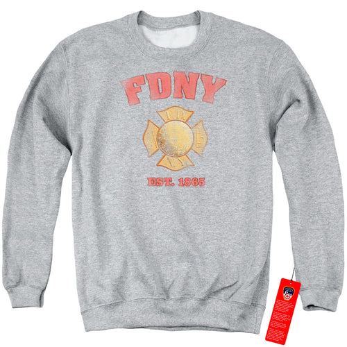 New York City Fdny Vintage Badge Crewneck Sweatshirt
