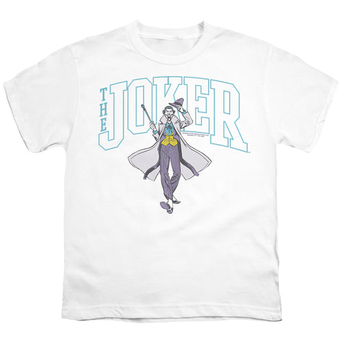 The Batman Joker Varsity on White Youth/Toddler T-Shirt
