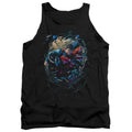 Superman Breaking Space Tank Top