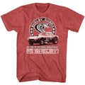 Dragon Snake Carroll Shelby t-shirt in red heather