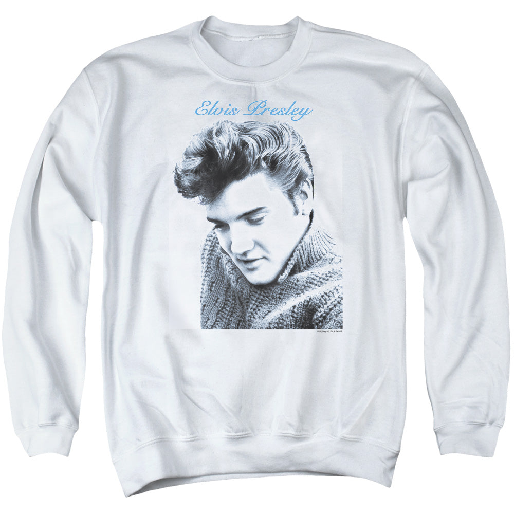 Elvis Presley Script Sweater Crewneck Sweatshirt