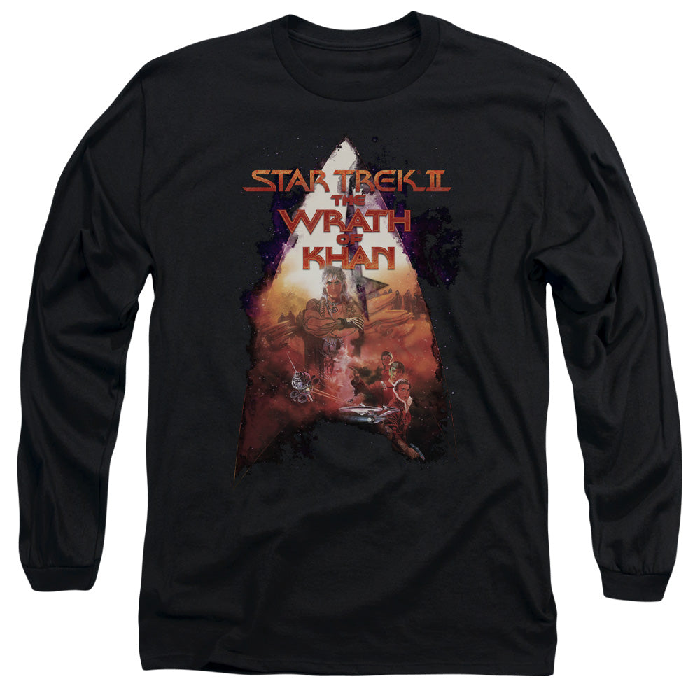 Star Trek The Wrath of Khan Delta Poster Long Sleeve T-Shirt