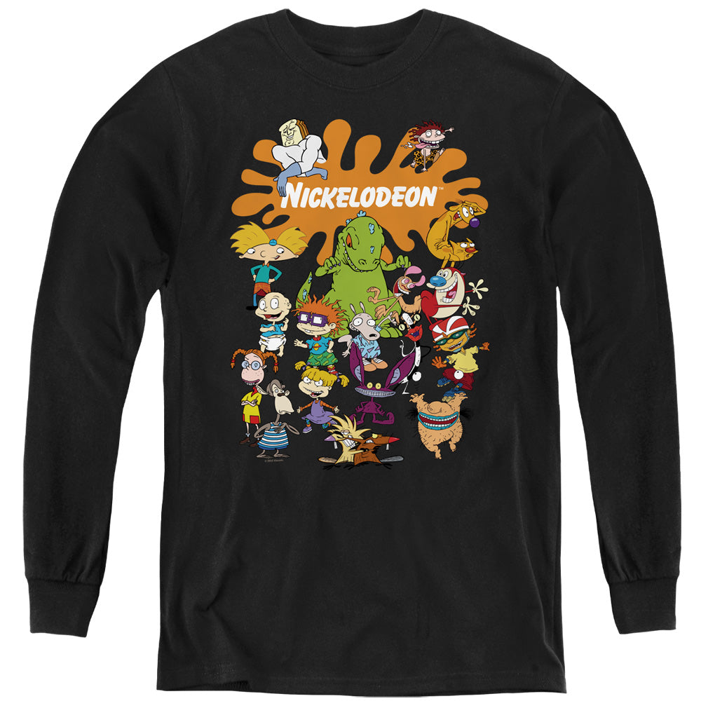 Nickelodeon Splat Group Youth Long Sleeve T-Shirt