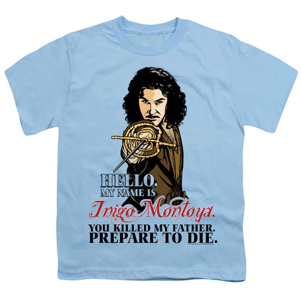 The Princess Bride Hello Light Blue Youth/Toddler T-Shirt