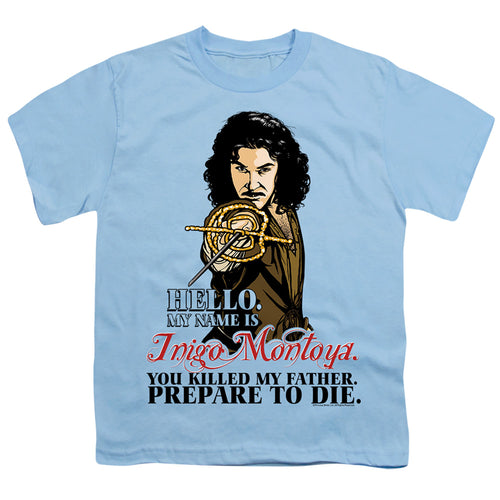 The Princess Bride Hello Light Blue Youth/Toddler T-Shirt