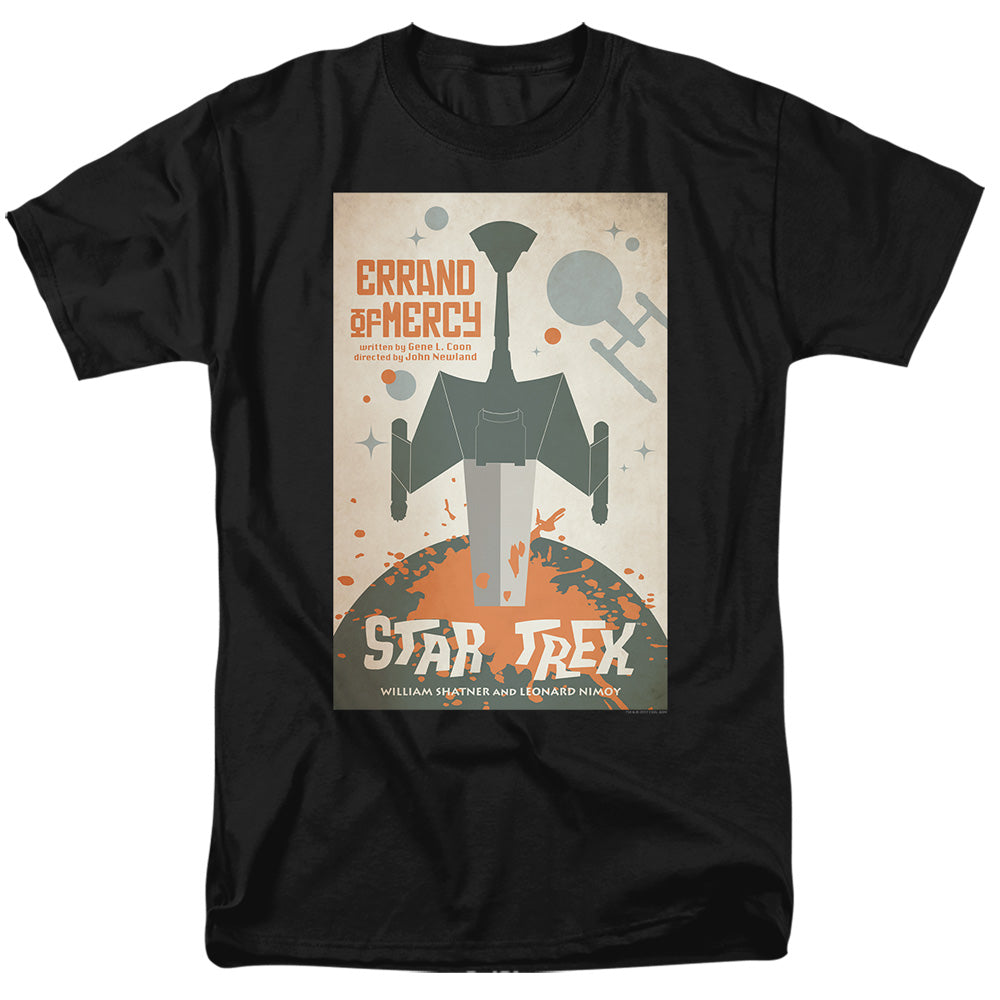 Star Trek Juan Ortiz Errand of Mercy Black T-Shirt