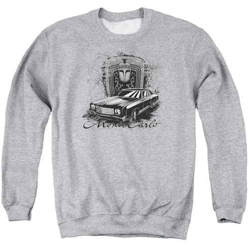 Chevy Monte Carlo Drawing Crewneck Sweatshirt
