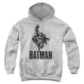 Batman Brick Wall Punch Youth Hoodie