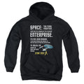 Star Trek The Final Frontier Monologue Youth Hoodie