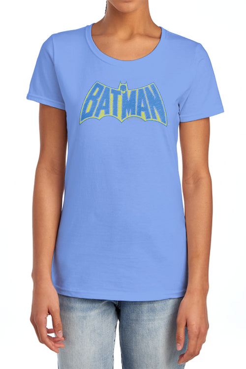 Batman Sketch Logo Womens T-Shirt