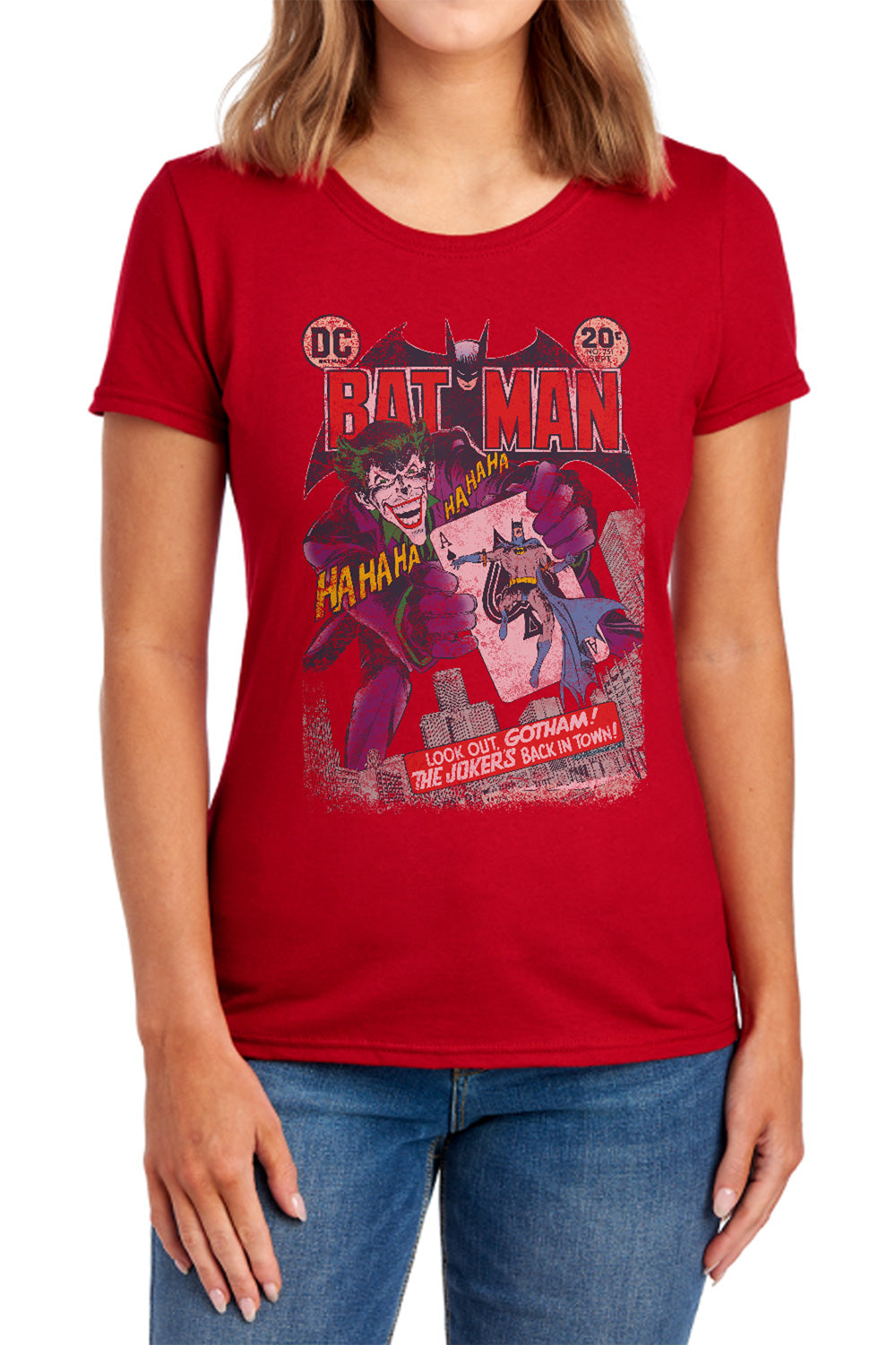 Batman #251 Distressed Womens T-Shirt