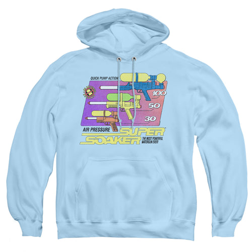 Super Soaker Original Soaker Light Blue Pullover Hoodie
